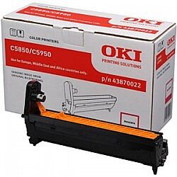 OKI 43870022 Kırmızı Orijinal Drum Ünitesi - C5850 / C5950 - 1