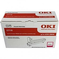 OKI 43913806 Kırmızı Orijinal Drum Ünitesi - C710