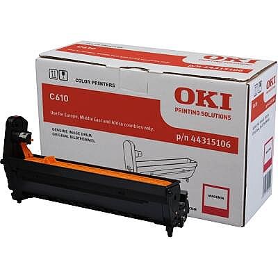 OKI 44315106 Kırmızı Orijinal Drum Ünitesi - C610 - 1