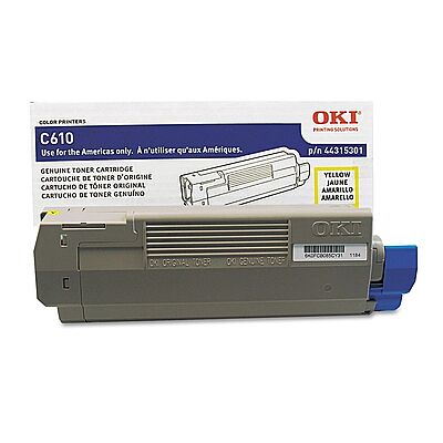OKI 44315301 Sarı Orijinal Toner - C610N / C610CDN - 1