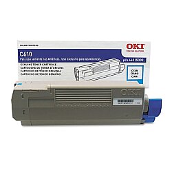 OKI 44315303 Mavi Orijinal Toner - C610N / C610CDN - 1