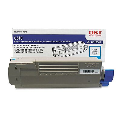 OKI 44315303 Mavi Orijinal Toner - C610N / C610CDN - 1