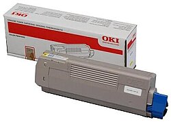 OKI 44315305 Sarı Orijinal Toner - C610