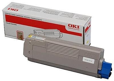 OKI 44315305 Sarı Orijinal Toner - C610 - 1