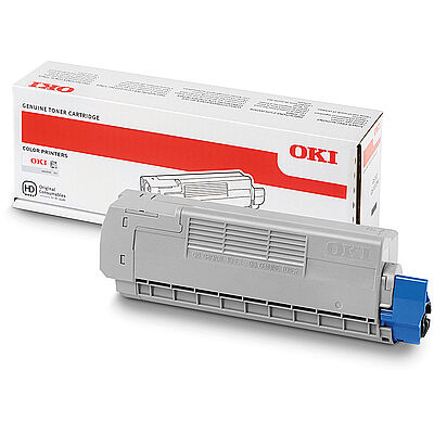 OKI 44315308 Siyah Orijinal Toner - C610DN / C610DM - 1