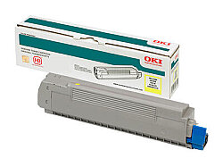 OKI 44844625 Sarı Orijinal Toner - C822