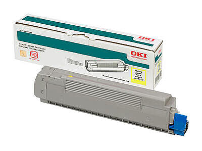 OKI 44844625 Sarı Orijinal Toner - C822 - 1