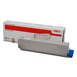 OKI 44844626 Kırmızı Orijinal Toner - C822
