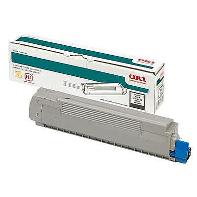 OKI 44844628 Siyah Orijinal Toner - C822 - 1