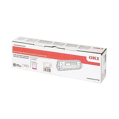 OKI 46861306 Kırmızı Orijinal Toner - C834 / C844 - 1