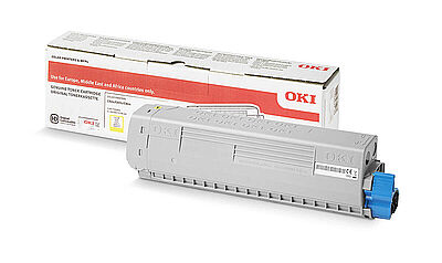 OKI 47095701 Sarı Orijinal Toner - C824DN / C834DNW - 1