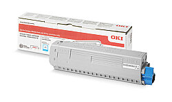 OKI 47095703 Mavi Orijinal Toner - C824DN / C834DNW