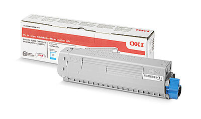 OKI 47095703 Mavi Orijinal Toner - C824DN / C834DNW - 1