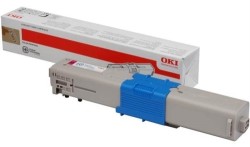 Oki - Oki C332-46508735 Yüksek Kapasiteli Mavi Toner - Orijinal