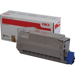 Oki - Oki MC770-45396203 Yüksek Kapasiteli Mavi Toner - Orijinal
