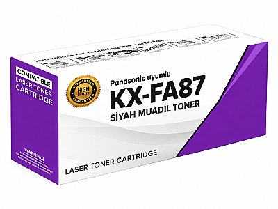 Panasonic KX-FA87 Siyah Muadil Toner - 1