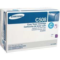 Samsung - Samsung CLP-620/CLT-C508S Mavi Toner - Orijinal