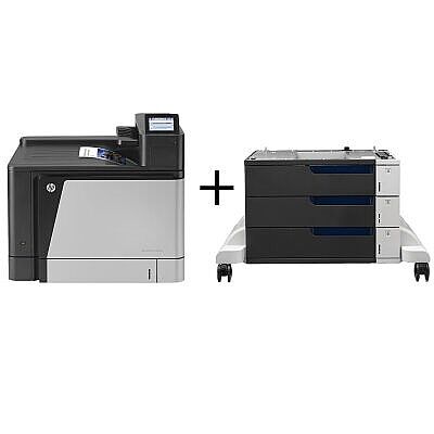 (SET) HP Color LaserJet Enterprise M855dn (A2W77A) A3 Renkli Yazıcı + HP C1N63A Kaset Dahil - 1