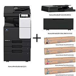(SET) Konica Minolta Bizhub C257i Çok Fonksiyonlu Renkli Lazer Yazıcı