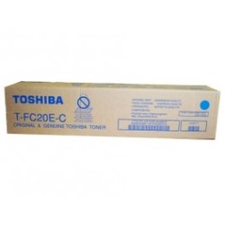 Toshiba - Toshiba T-FC20E-C Mavi Fotokopi Toneri - Orijinal