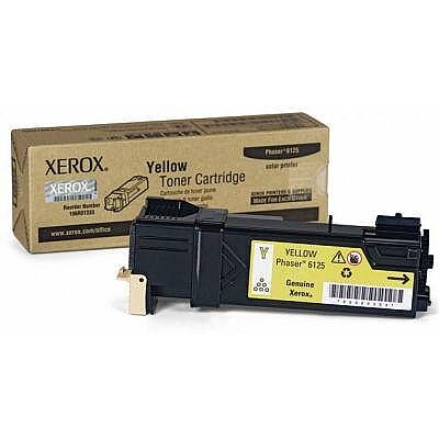 Xerox 106R01337 Sarı Orijinal Toner - Phaser 6125 - 1