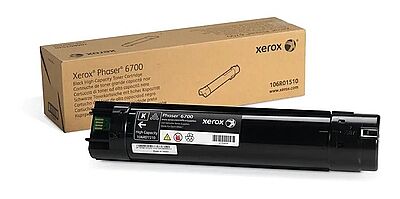 Xerox 106R01510 Siyah Orijinal Toner Yüksek Kapasite - Phaser 6700DN - 1