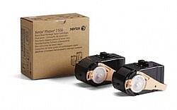 Xerox 106R02623 Siyah Orijinal Toner 2li Paket Yüksek Kapasite - Phaser 7100 - 1