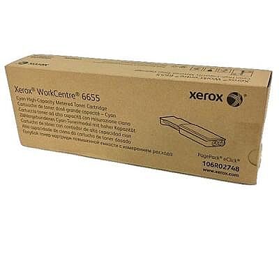 Xerox 106R02748 Mavi Orijinal Toner Yüksek Kapasite - WorkCentre 6655 - 1