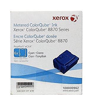Xerox 108R00962 Mavi Orijinal Toner 6lı Paket - ColorQube 8870 - 1
