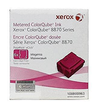 Xerox 108R00963 Kırmızı Orijinal Toner 6lı Paket - ColorQube 8870 - 1