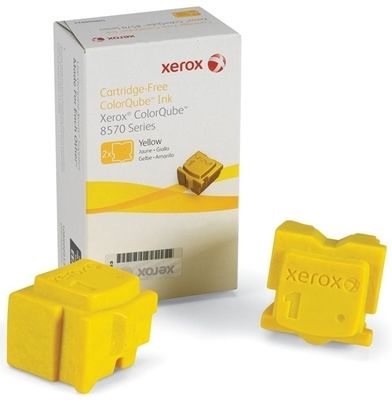 Xerox ColorQube 8570-108R00938 Sarı Katı Mürekkep 2'li Paket - Orijinal