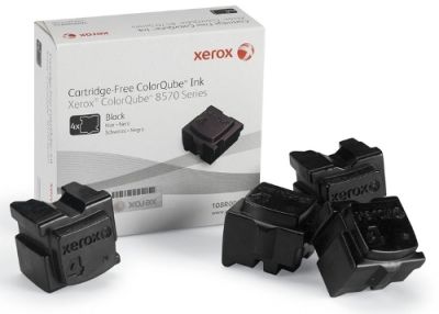 Xerox ColorQube 8570-108R00940 Siyah Katı Mürekkep 4'lü Paket - Orijinal