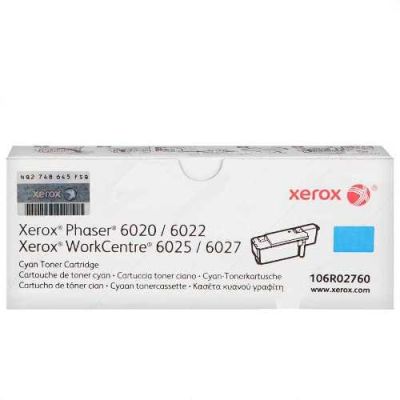 Xerox Phaser 6020-106R02760 Mavi Toner - Orijinal
