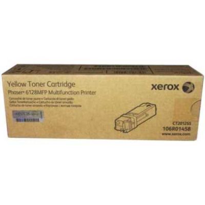 Xerox Phaser 6128-106R01458 Sarı Toner - Orijinal