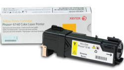 Xerox - Xerox Phaser 6140-106R01483 Sarı Toner - Orijinal