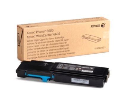 Xerox Phaser 6600-106R02233 Yüksek Kapasiteli Mavi Toner - Orijinal