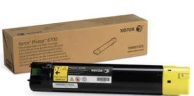 Xerox Phaser 6700-106R01525 Yüksek Kapasiteli Sarı Toner - Orijinal