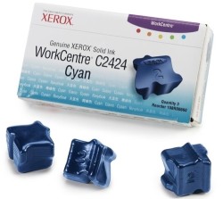 Xerox - Xerox Workcentre C2424-108R00660 Mavi Katı Mürekkep 3′lü Paket - Orijinal